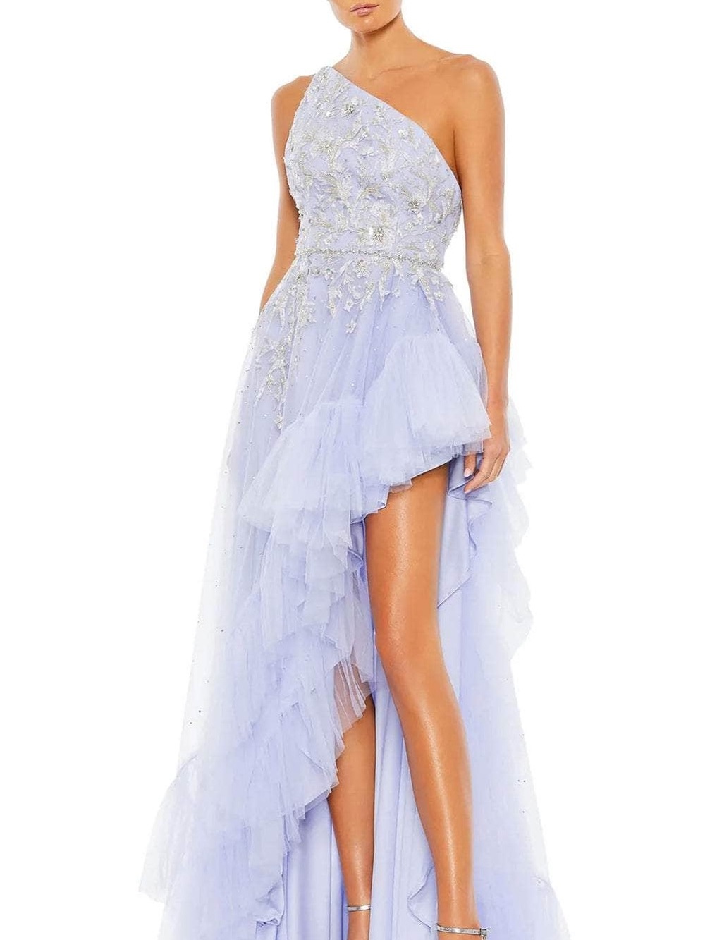 Mac Duggal 11265 - Asymmetric High Low Evening Gown